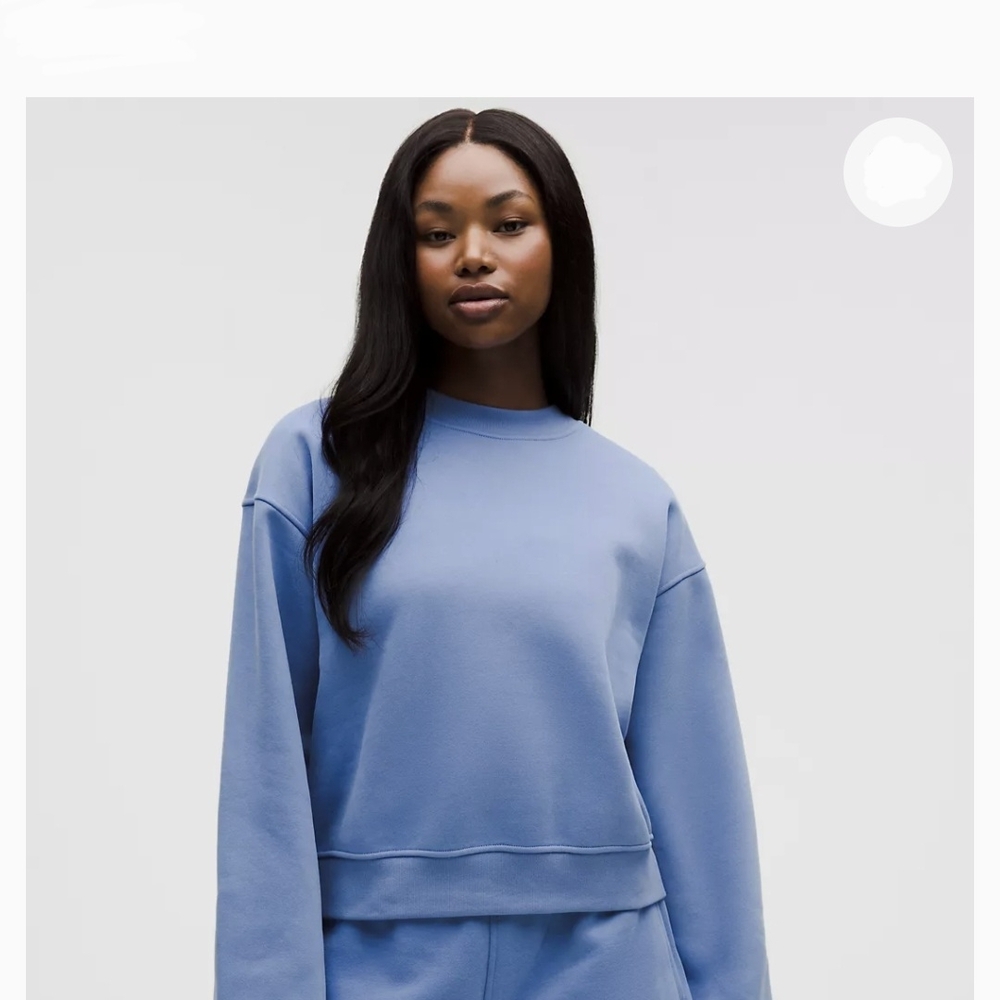 Lululemon Athletica Blue Sweatshirt